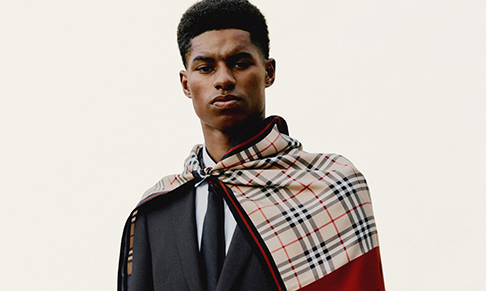 Burberry partners with Marcus Rashford on global youth support initiative 